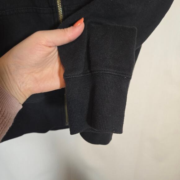 Y2K Vintage Roxy Zip Up Hoodie Embroidered Tassels Jacket Indie Boho Surf Medium - Picture 4 of 8